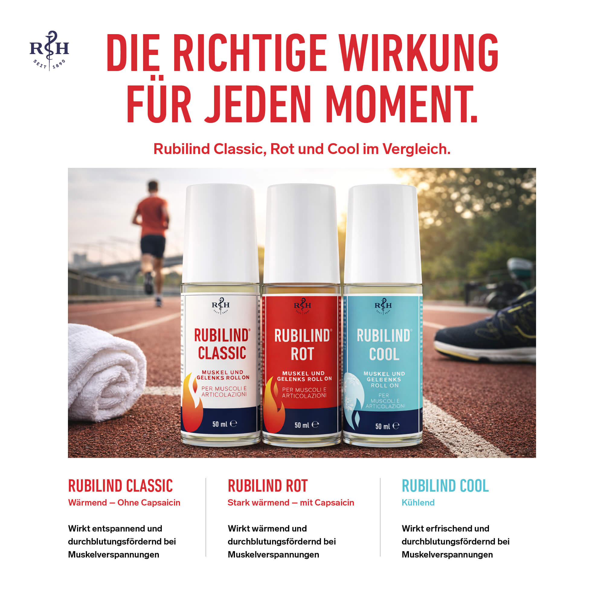 Rubilind Classic Muskel- Gelenks Roll On